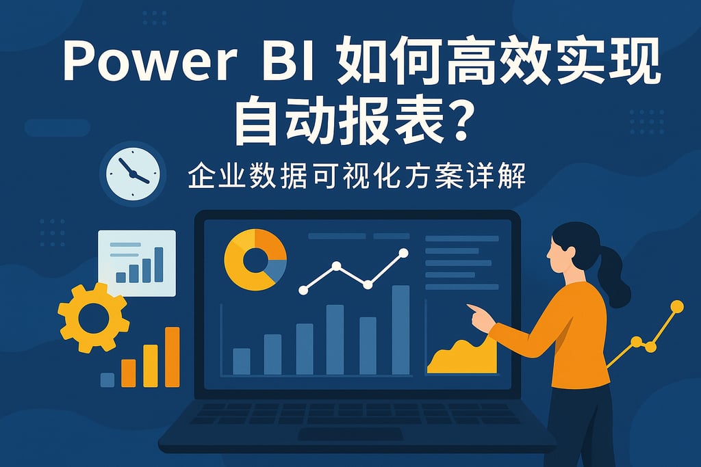 Power BI如何高效实现自动报表？企业数据可视化方案详解